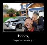 surprise for honey